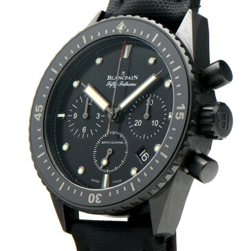 【最大5,000円OFFクーポン利用可】【枚数限定 11月15日10:00から】281072【中古】【BLANCPAIN】【ブランパン】フィフティー ファゾムズ バチスカーフ フライバッククロノグラフ 5200-0130-NB52A