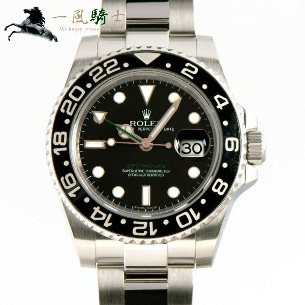 【13,500円OFFクーポン利用可】【34時間限定 10月20日0：00から】280088【中古】【ROLEX】【ロレックス】GMTマスターII　116710LN　M番