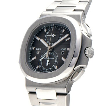 286493【中古】【PATEK PHILIPPE】【パテックフィリップ】ノーチラス トラベルタイム クロノグラフ 5990/1A-001