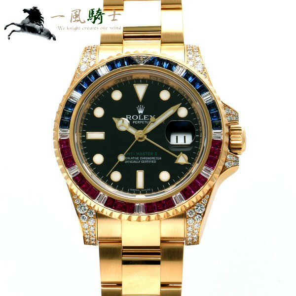 307788【中古】【ROLEX】【ロレックス】GMTマスターII　116758SARU　Z番