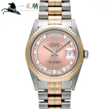 318078【中古】【ROLEX】【ロレックス】デイデイト トリドール 18239MG BIC X番