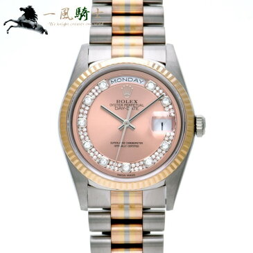 318078【中古】【ROLEX】【ロレックス】デイデイト トリドール　18239MG BIC　X番