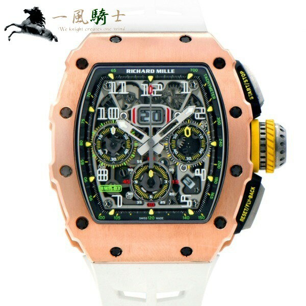 312660【中古】【RICHARDMILLE】【リシャールミル】RM11-03 オートマティック フライバック クロノグラフ