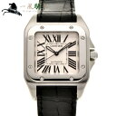 318445【中古】【Cartier】【カルティエ】サントス100 MM　W20106X8