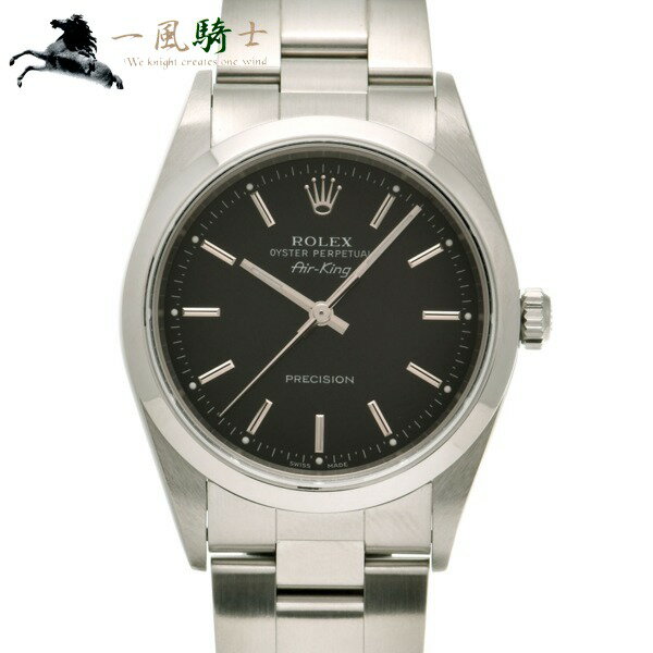 【スーパーSALE商品多数出品中】【12月4日20：00 スタート】336223【中古】【ROLEX】【ロレックス】エアキング　14000M　Y番