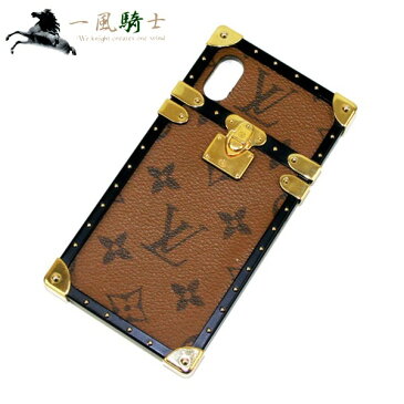 【1,000円OFFクーポン利用可】【枚数限定 6/15(月)0：00から】357985【中古】【LOUIS VUITTON】【ルイ・ヴィトン】アイ・トランク　iPhoneX専用ケース　モノグラム・リバース　M62619