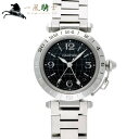 367495【中古】【CARTIER】【カルティエ】パシャC メリディアン GMT　W31079M7