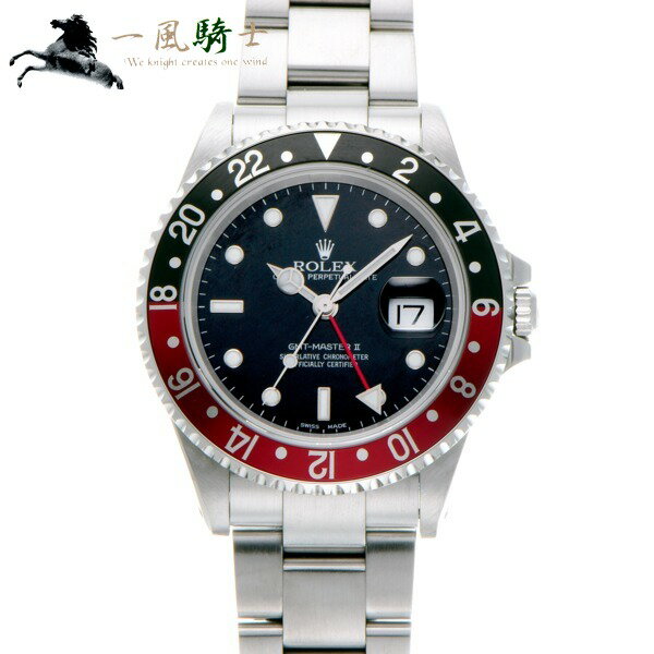 370058【中古】【ROLEX】【ロレックス】GMTマスターII　16710　K番