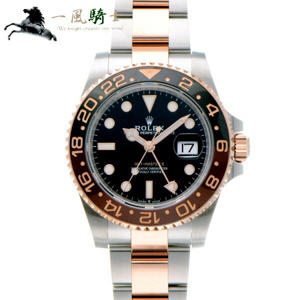 【30,000円OFFクーポン利用可】【枚数限定 6/15(月)0：00から】370056【未使用】【ROLEX】【ロレックス】GMTマスターII　126711CHNR　ランダム品番