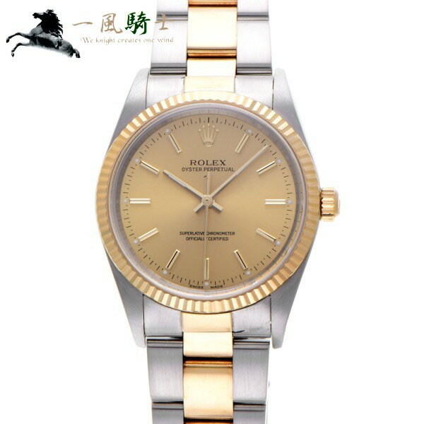 370143【中古】【ROLEX】【ロレックス】オイスターパーペチュアル　14233　K番