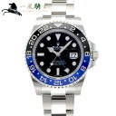 【32,000円OFFクーポン利用可】【枚数限定 9/1(火)0：00から】375025【未使用】【ROLEX】【ロレックス】GMTマスターII　116710BLNR　ランダム品番