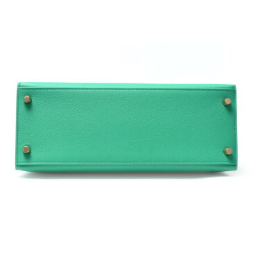 380459【未使用】【HERMES】【エルメス】ケリー28 外縫い ヴォーエプソン ヴェールヴェロン D刻 ゴールド金具hermes 2019年製 2WAY ハンドバッグ ショルダーバッグ