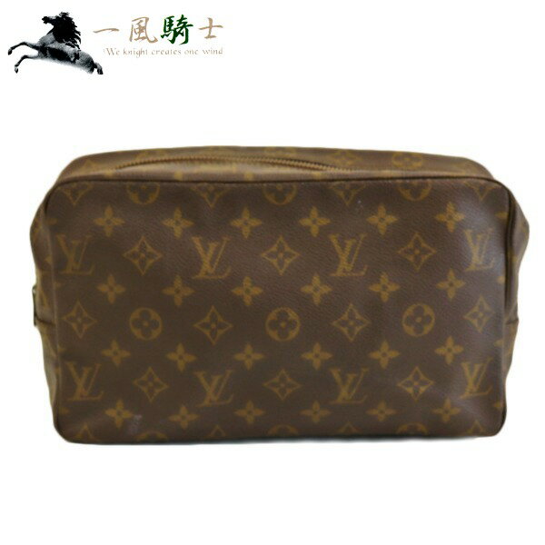 384272【中古】【LOUIS VUITTON】【ルイ・ヴィトン】トゥルース・トワレ28　モノグラム　M47522LV　ポーチ　コスメポーチ　化粧ポーチ　セカンドバッグ