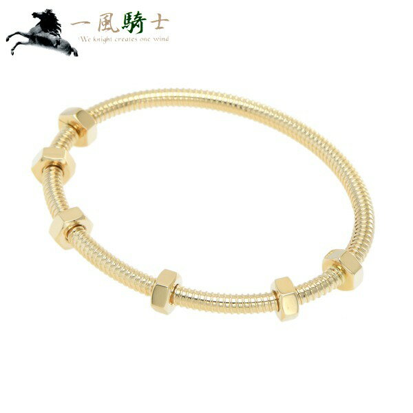 407570【中古】【CARTIER】【カルティエ】エクル ドゥ カルティエ ブレスレット 　K18YG　#15　cartier　750　イエローゴールド　バングル　アクセサリー　ブランドジュエリーのサムネイル