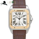 318439【中古】【CARTIER】【カルティエ】サントス100 MM　W20107X7