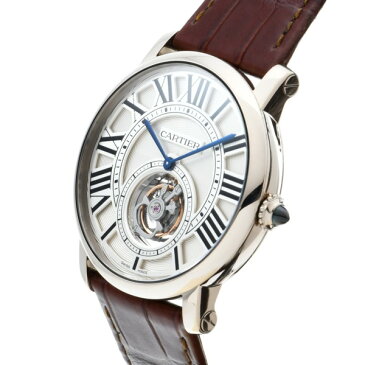 420349【中古】【CARTIER】【カルティエ】ロトンド ドゥ カルティエ フライング トゥールビヨン W1556216