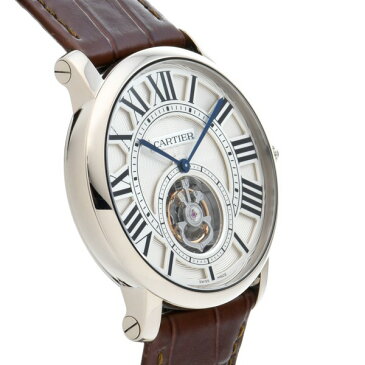 420349【中古】【CARTIER】【カルティエ】ロトンド ドゥ カルティエ フライング トゥールビヨン W1556216