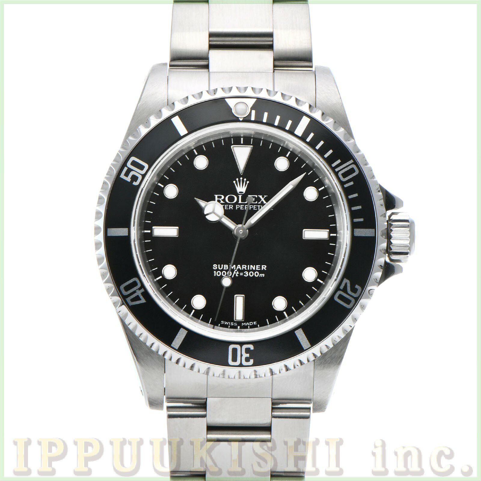 【中古】 ロレックス ROLEX サブマリーナ 14060M Y番(2002年頃製造) ブラック メンズ 腕時計