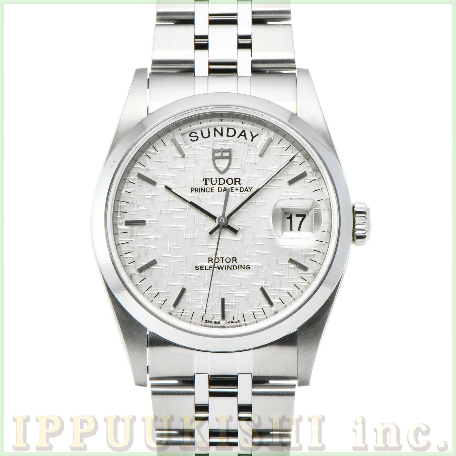 【中古】 チュードル TUDOR プリンス デイトデイ 76200 シルバーモザイク メンズ 腕時計