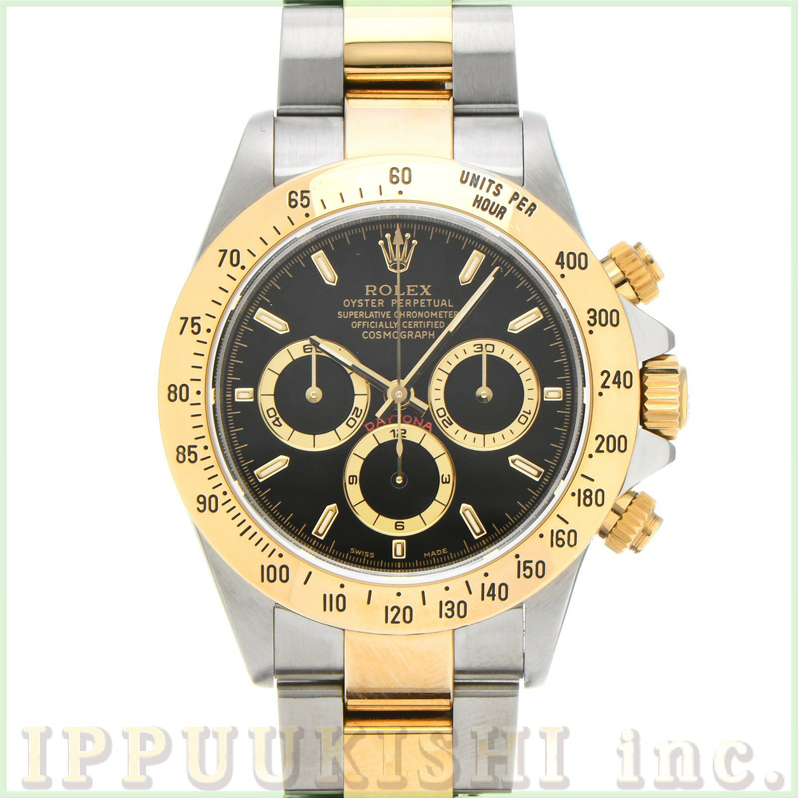 【中古】 ロレックス ROLEX コスモグラフ デイトナ 16523 A番(1999年頃製造) ブラック メンズ 腕時計