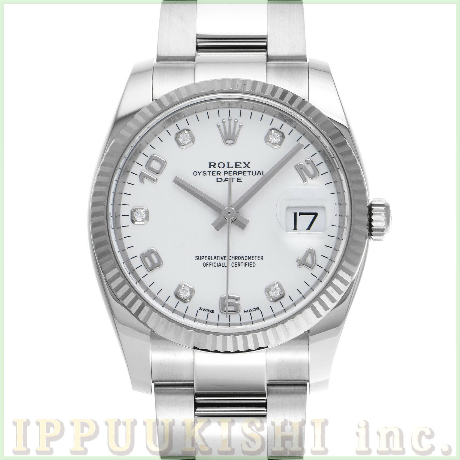 【中古】 ロレックス ROLEX オイスターパーペチュアル デイト 34 115234G ランダムシ ...