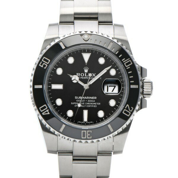 【中古】 ロレックス ROLEX サブマリーナ デイト 116610LN ランダムシリアル ブラック メンズ 腕時計