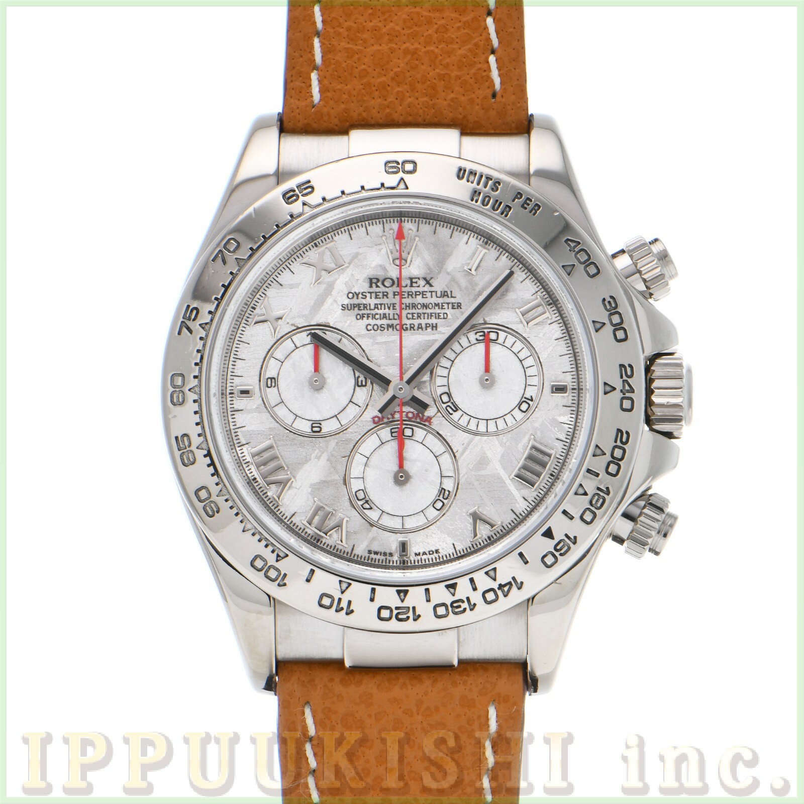 【中古】 ロレックス ROLEX コスモグラフ デイトナ 116519 F番(2005年頃製造) メテオライト メンズ 腕時計