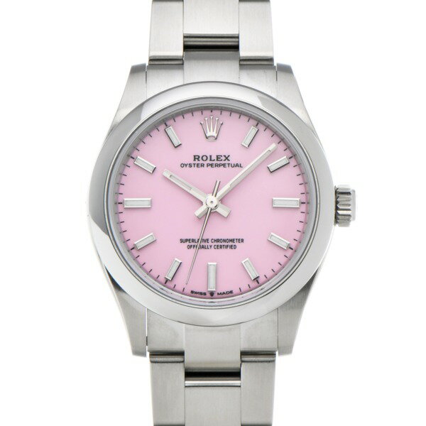 【未使用品】 ロレックス ROLEX オイスターパーペチュアル 31 277200 ランダムシリアル キャンディピンク ユニセックス 腕時計のサムネイル
