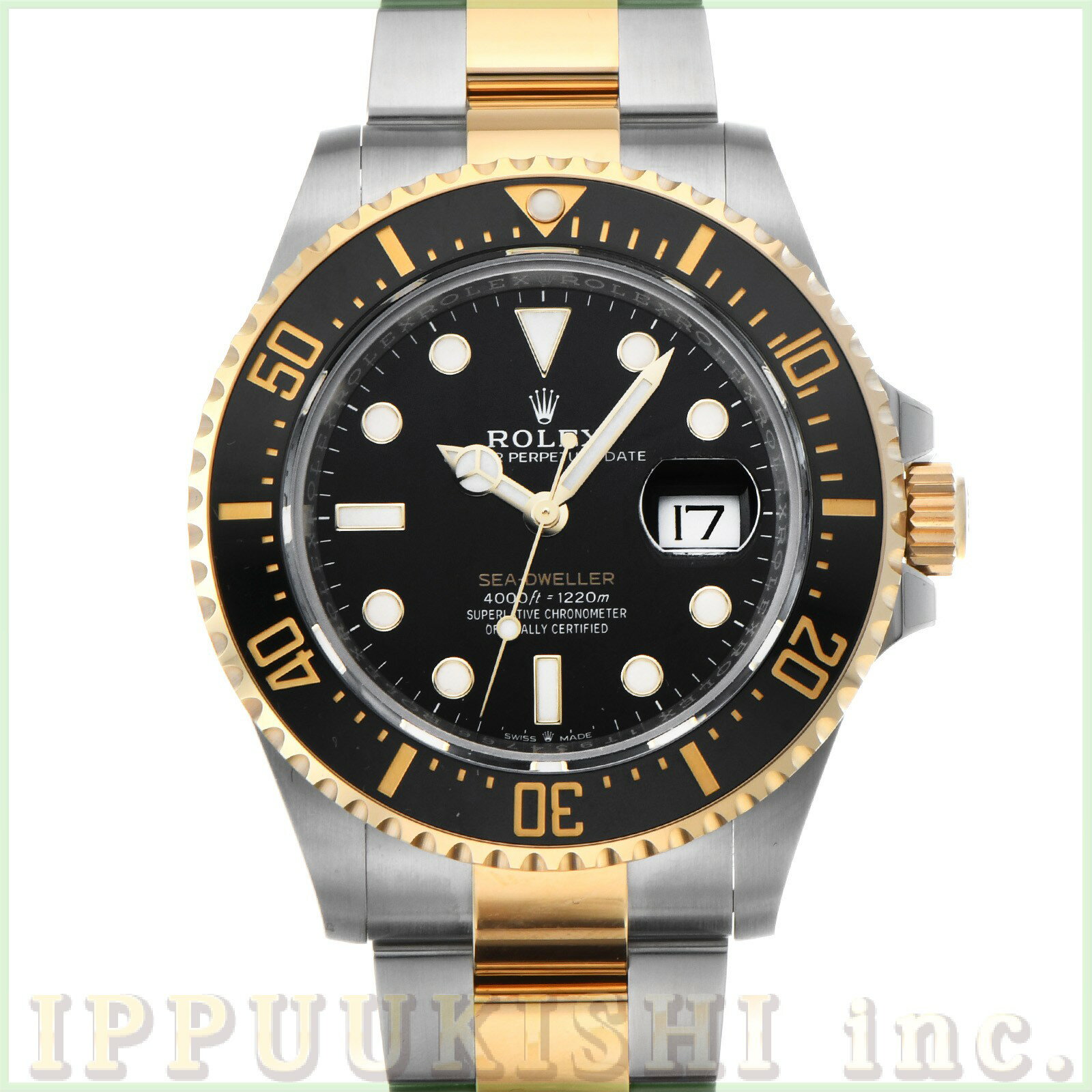 【4種選べるクーポン＆P2倍 5/20】【未使用品】 ロレックス ROLEX シードゥエラー 126603 ランダムシリアル ブラック メンズ 腕時計