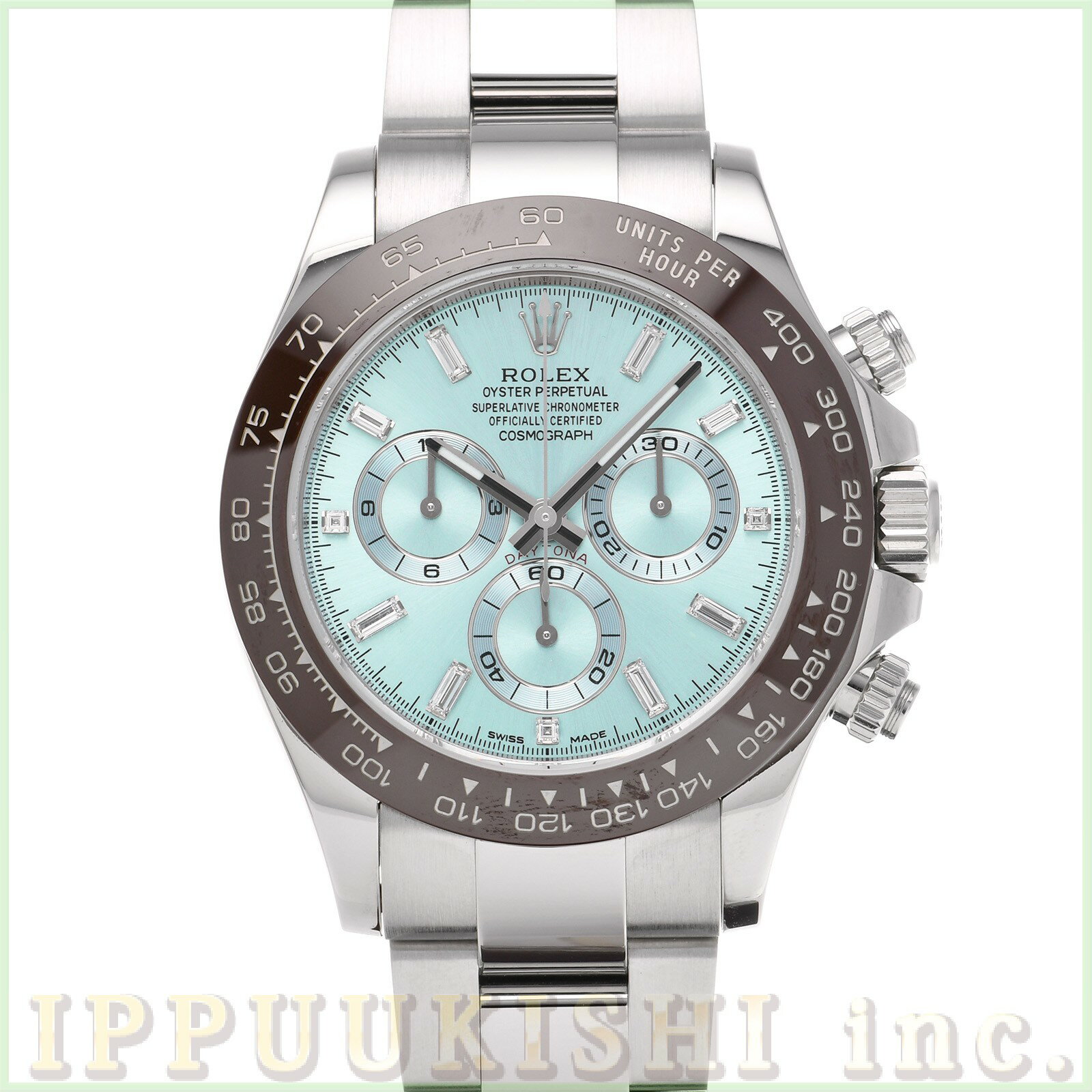 【商談中】 【中古】 ロレックス ROLEX コスモグラフ デイトナ 116506A ランダムシリアル アイスブルー/ダイヤモンド メンズ 腕時計