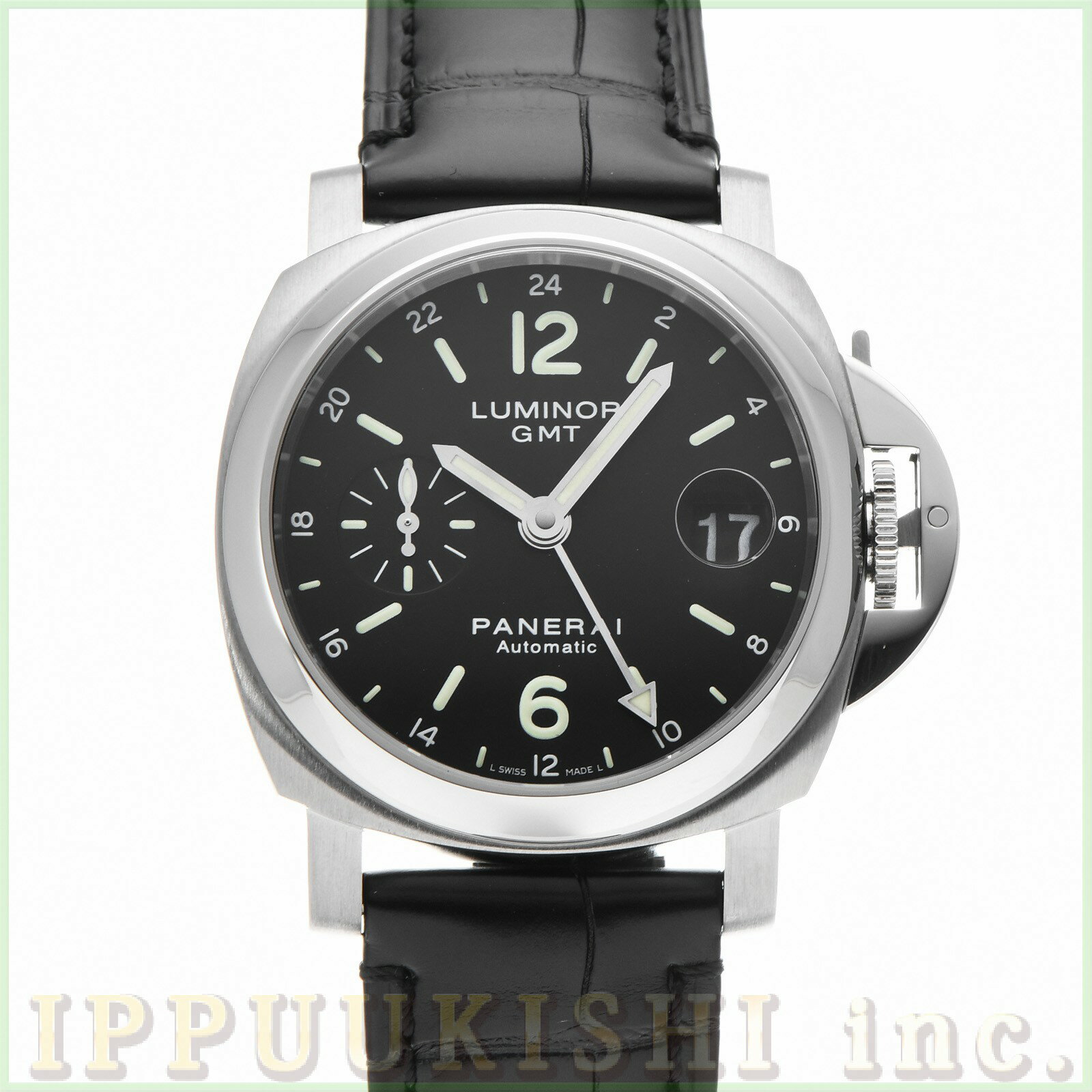 【中古】 オフィチーネパネライ OFFICINE PANERAI ルミノール GMT PAM0024 ...