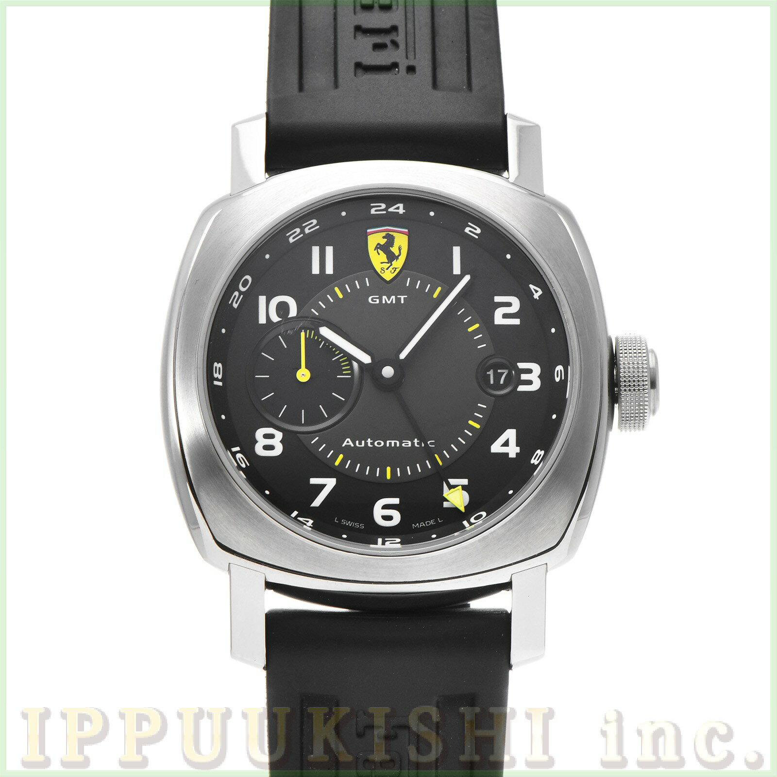 【中古】 オフィチーネパネライ OFFICINE PANERAI フェラーリ スクーデリア GMT  ...