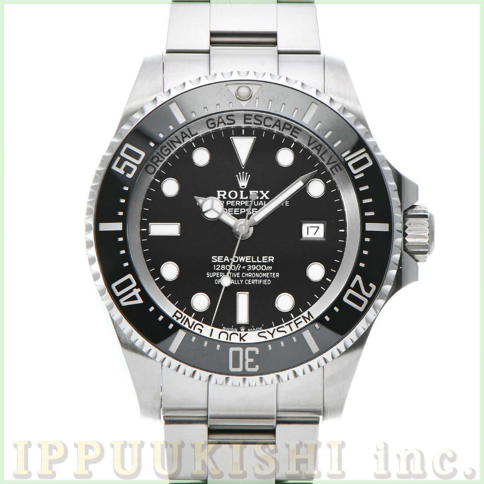 【中古】 ロレックス ROLEX シードゥエラー ディープシー 126660 ランダムシリアル ブラック メンズ 腕時計