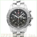 【中古】 ブライトリング BREITLING スーパーアベンジャー A337B07PRS ブラック  ...