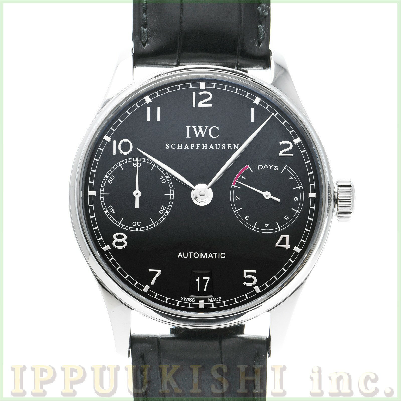 【中古】 インターナショナルウォッチカンパニー IWC ポルトギーゼ オートマティック 7デイズ I ...