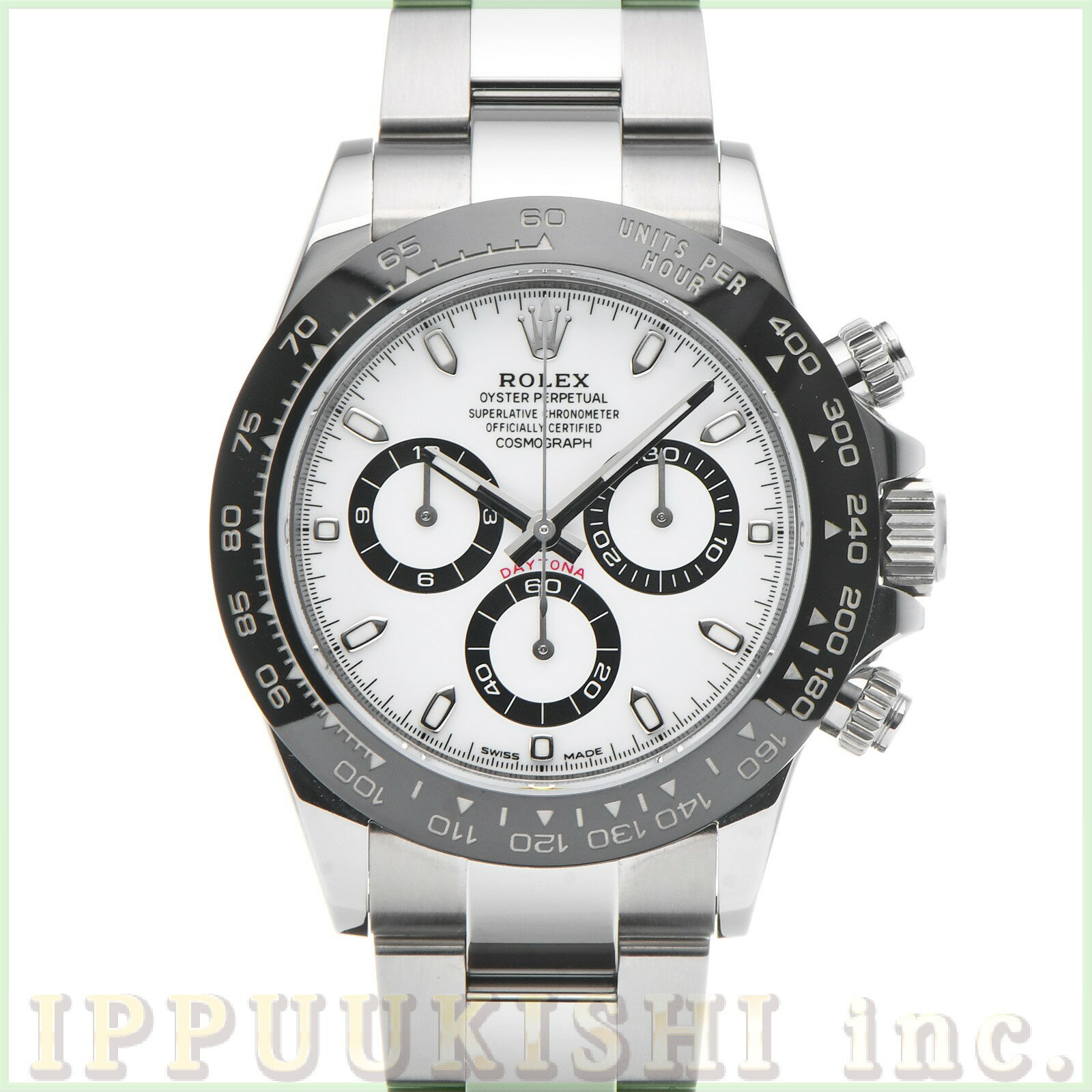 【4種選べるクーポン】【中古】 ロレックス ROLEX コスモグラフ デイトナ 116500LN ランダムシリアル ホワイト メンズ 腕時計