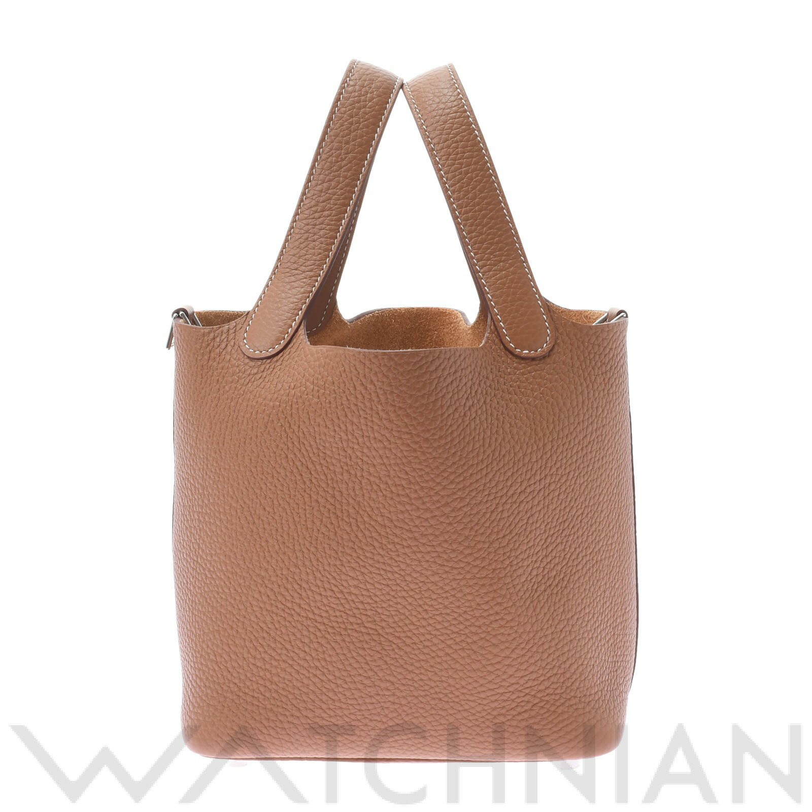 【新品】 エルメス HERMES ピコタン ロック PM ゴールド/パラジウム金具 トリヨンクレマンス レディース ハンドバッグのサムネイル