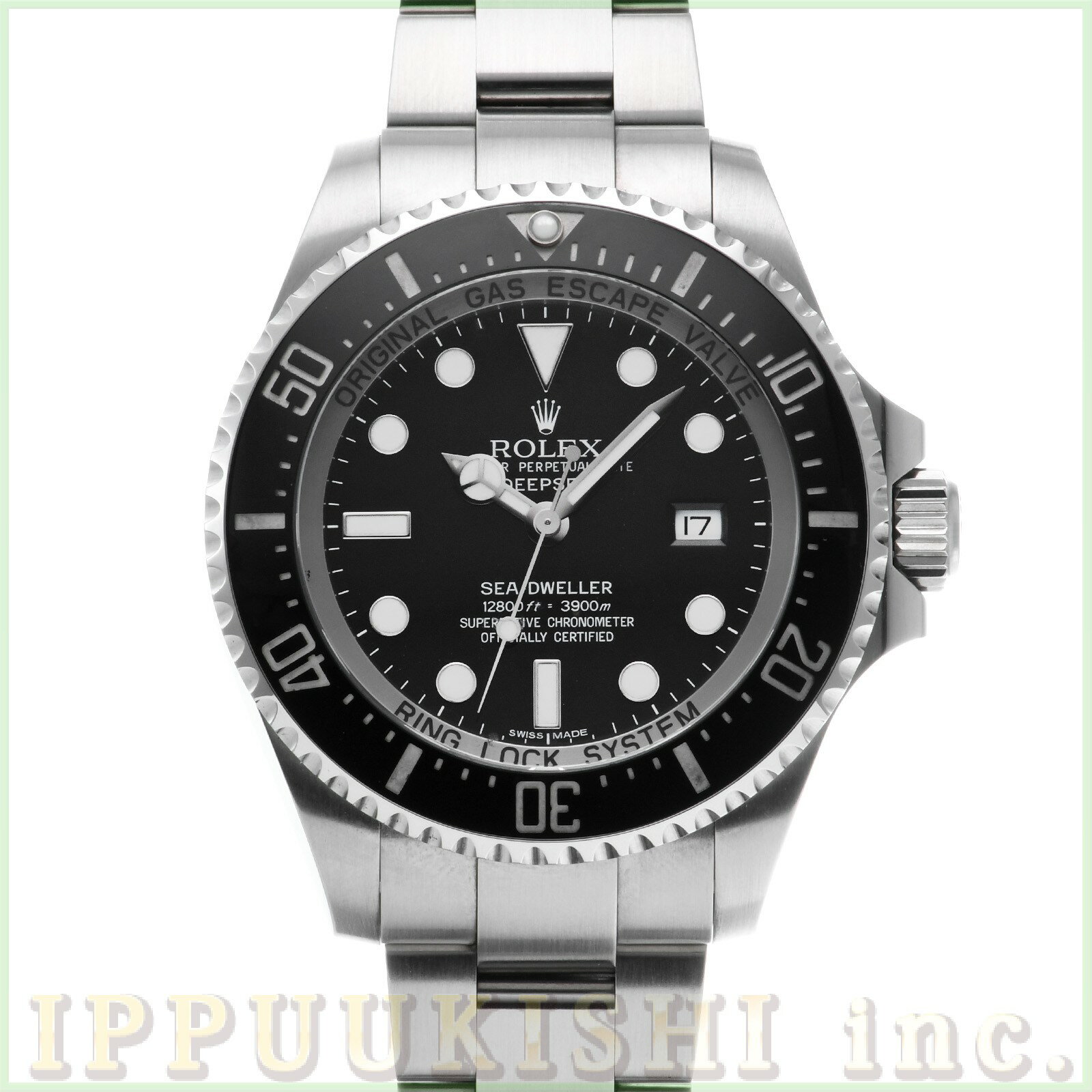 【中古】 ロレックス ROLEX シードゥエラー ディープシー 116660 V番(2010年頃製造) ブラック メンズ 腕時計