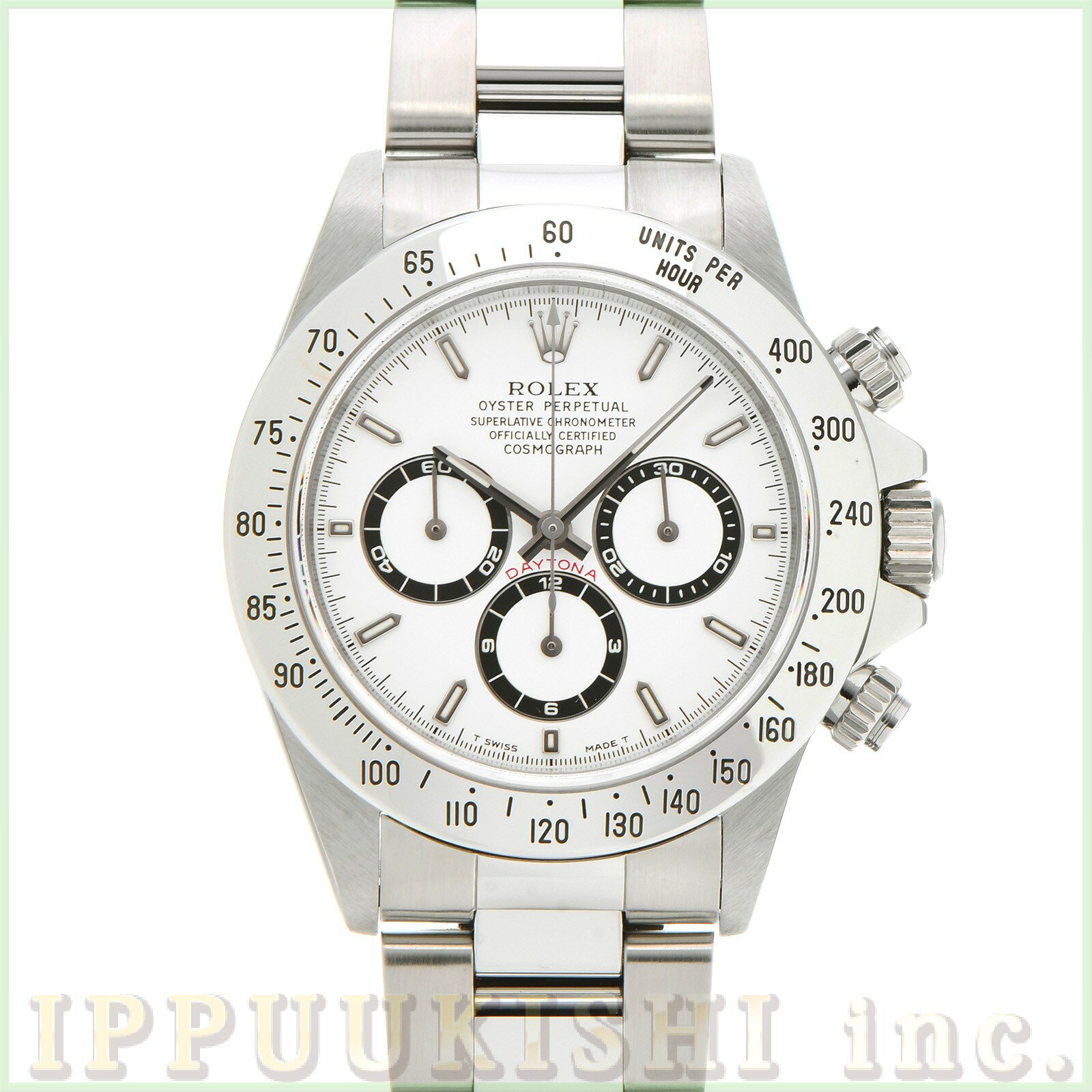 【中古】 ロレックス ROLEX コスモグラフ デイトナ 16520 U番(1998年頃製造) ホワイト メンズ 腕時計