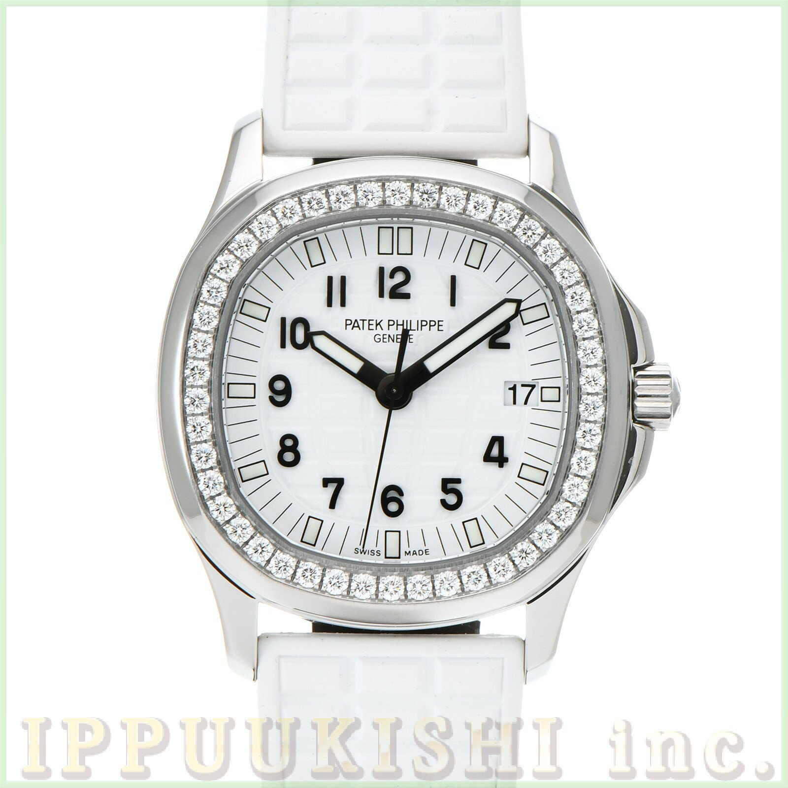 【中古】 パテックフィリップ PATEK PHILIPPE アクアノート ルーチェ 5067A-001 ホワイト レディース 腕時計