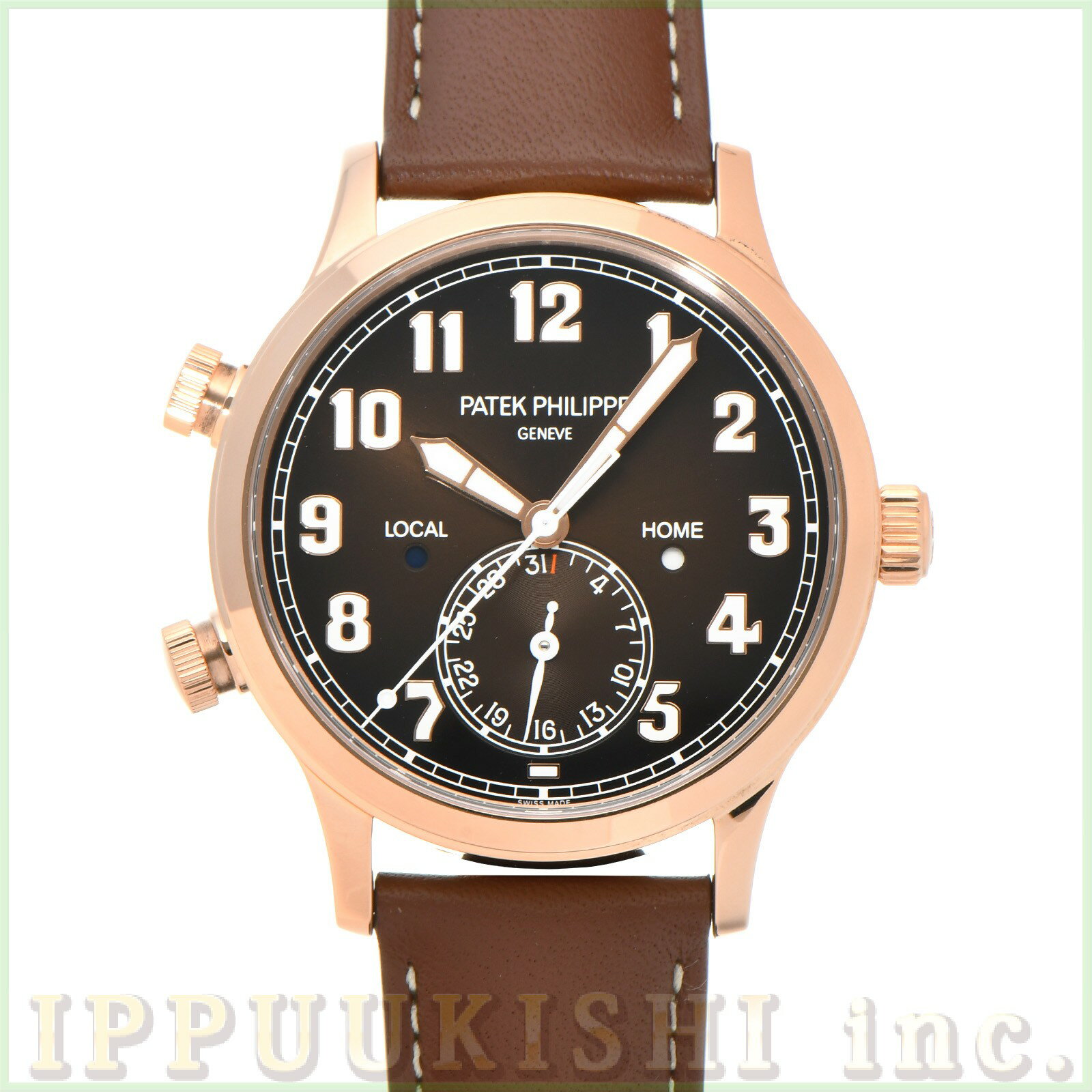 【中古】 パテックフィリップ PATEK PHILIPPE カラトラバ パイロット トラベルタイム  ...