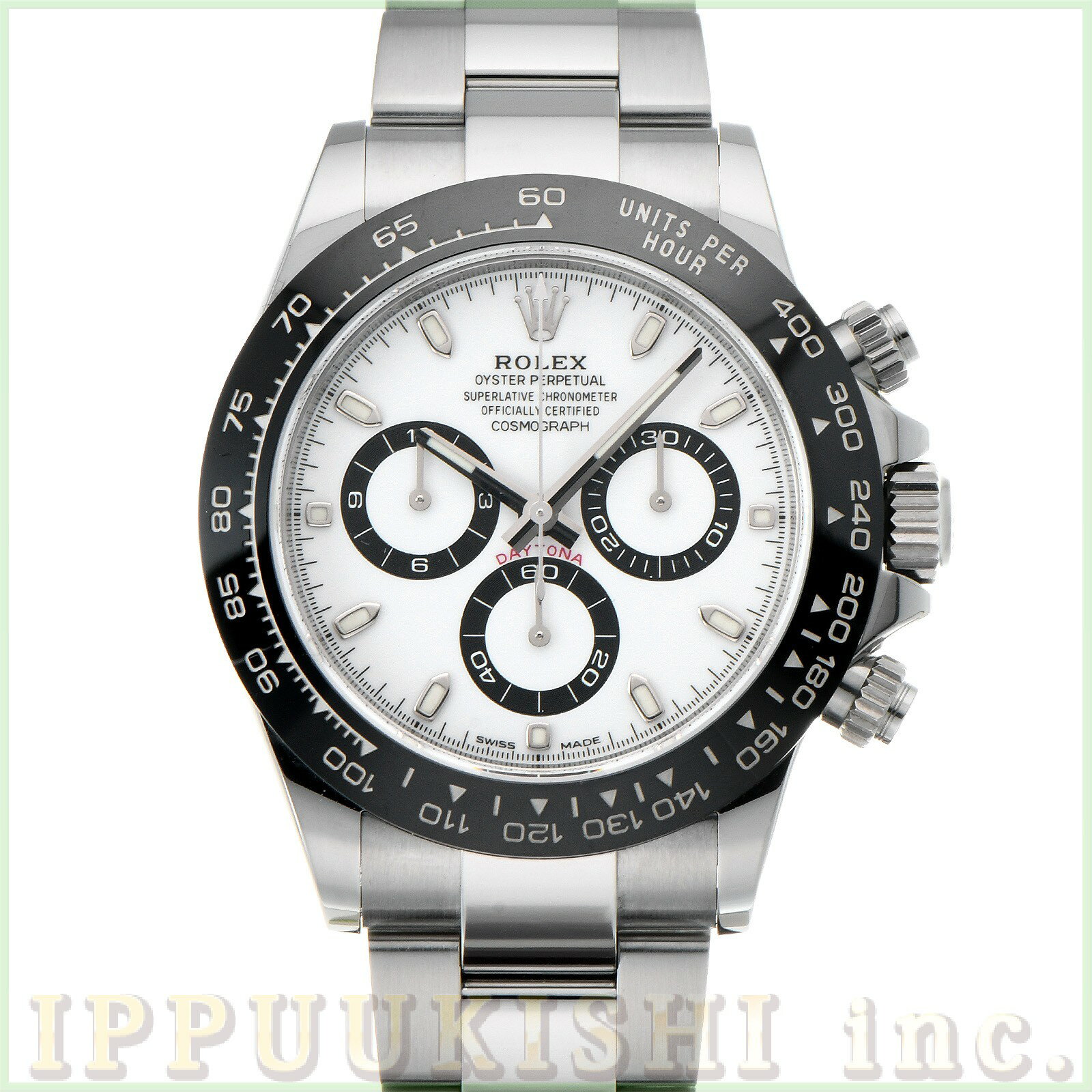 【4種選べるクーポン】【中古】 ロレックス ROLEX コスモグラフ デイトナ 116500LN ランダムシリアル ホワイト メンズ 腕時計