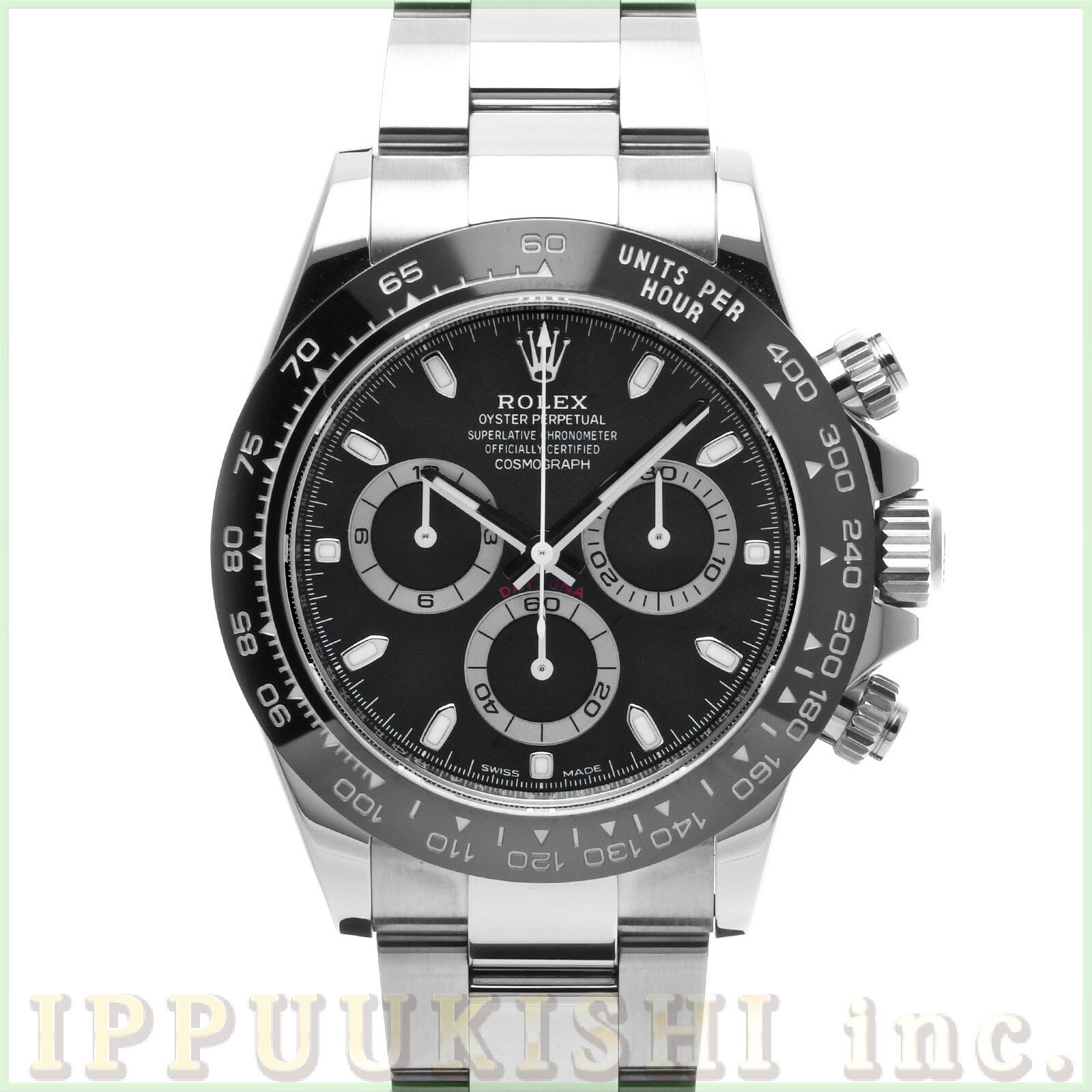 【4種選べるクーポン】【中古】 ロレックス ROLEX コスモグラフ デイトナ 116500LN ランダムシリアル ブラック メンズ 腕時計