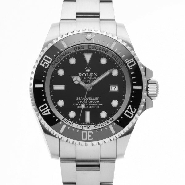 【中古】 ロレックス ROLEX シードゥエラー ディープシー 116660 V番(2009年頃製造) ブラック メンズ 腕時計