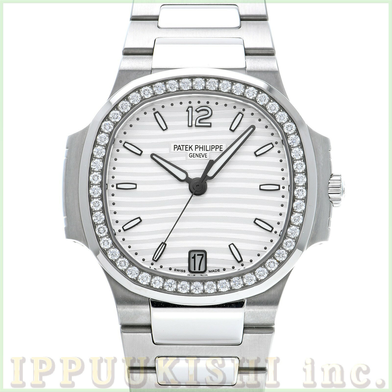【中古】 パテックフィリップ PATEK PHILIPPE ノーチラス 7018/1A-001 シルバー/ホワイト レディース 腕時計