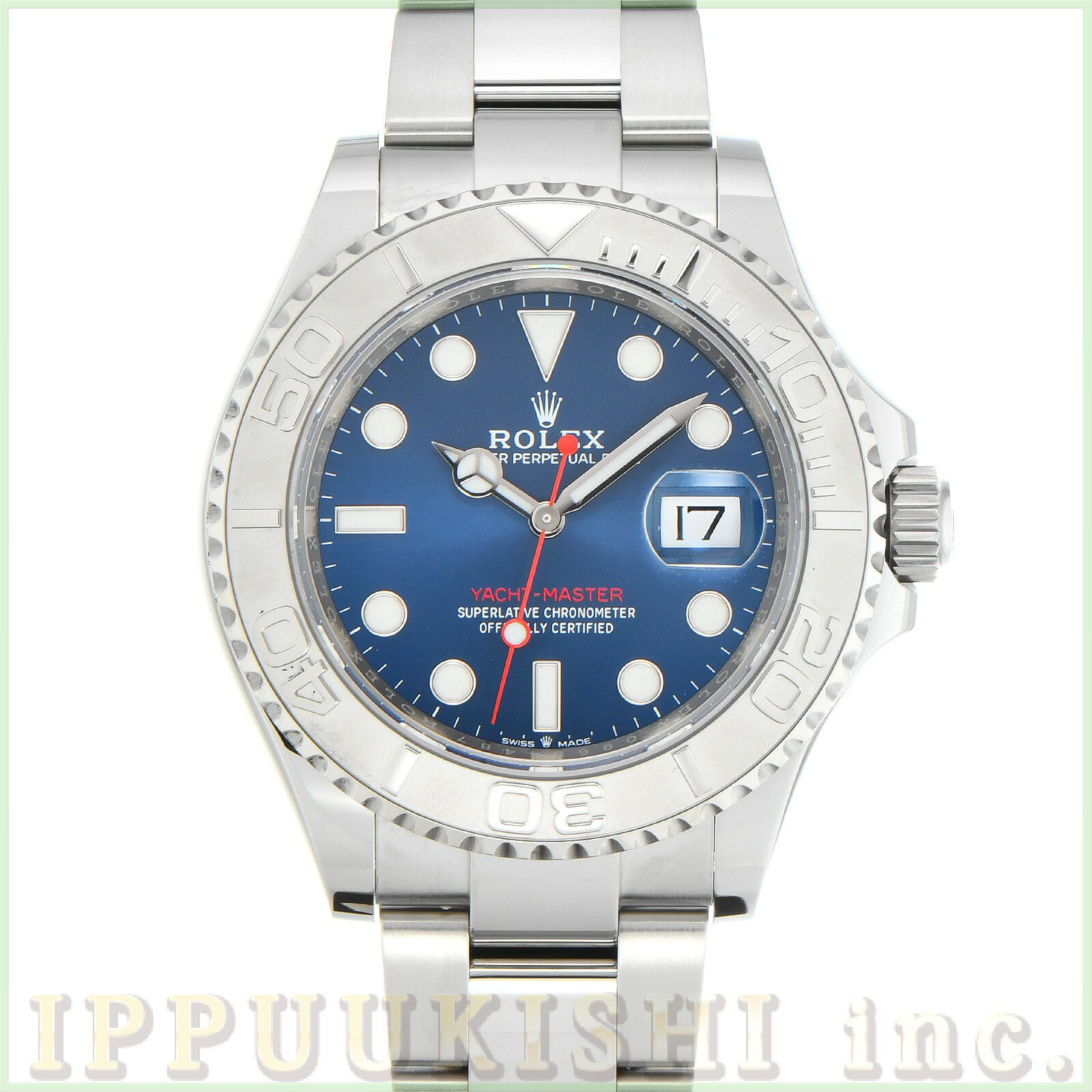 【4種選べるクーポン＆P2倍 5/20】【中古】 ロレックス ROLEX ヨットマスター 40 126622 ランダムシリアル ブライトブルー メンズ 腕時計