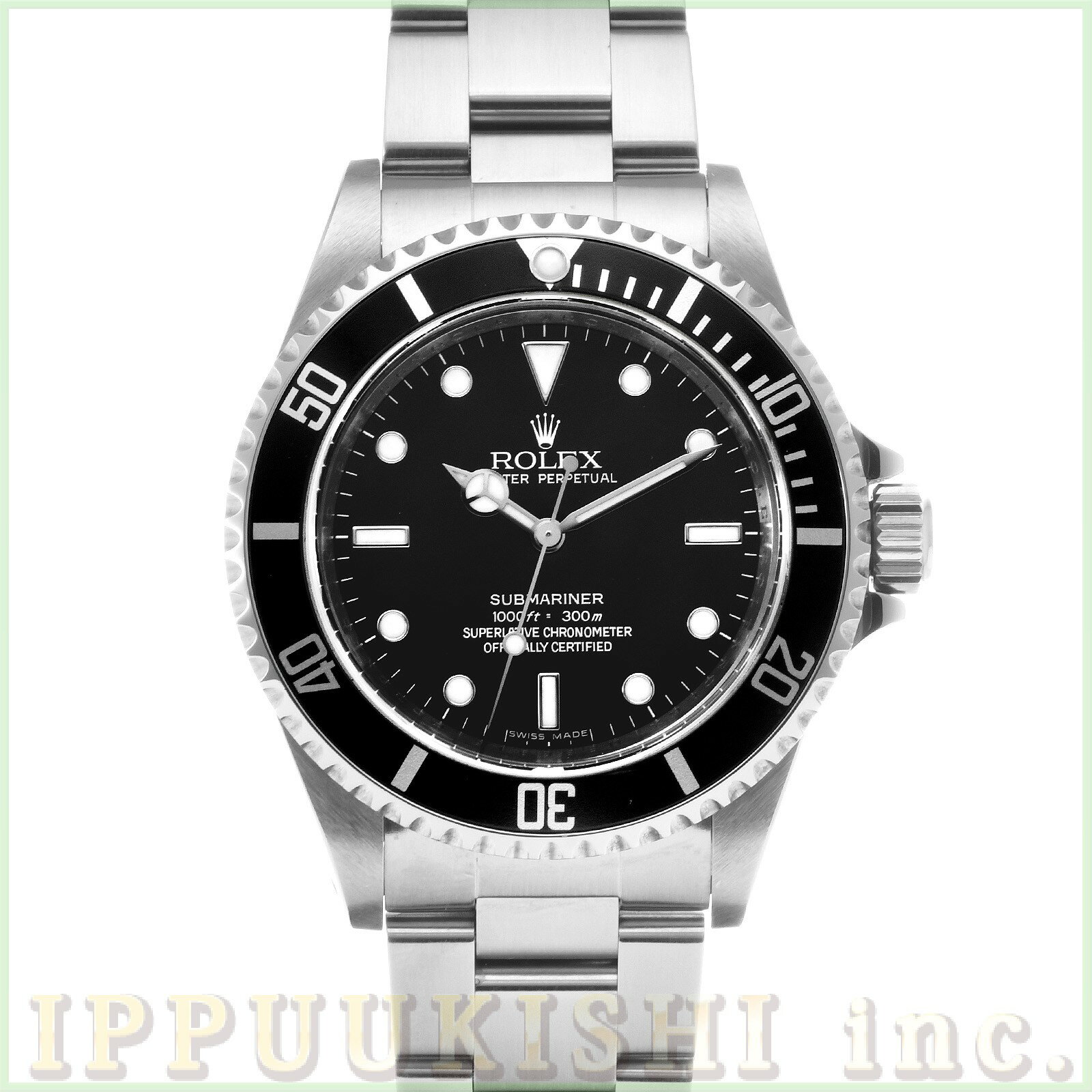 【中古】 ロレックス ROLEX サブマリーナ 14060M M番(2008年頃製造) ブラック メンズ 腕時計