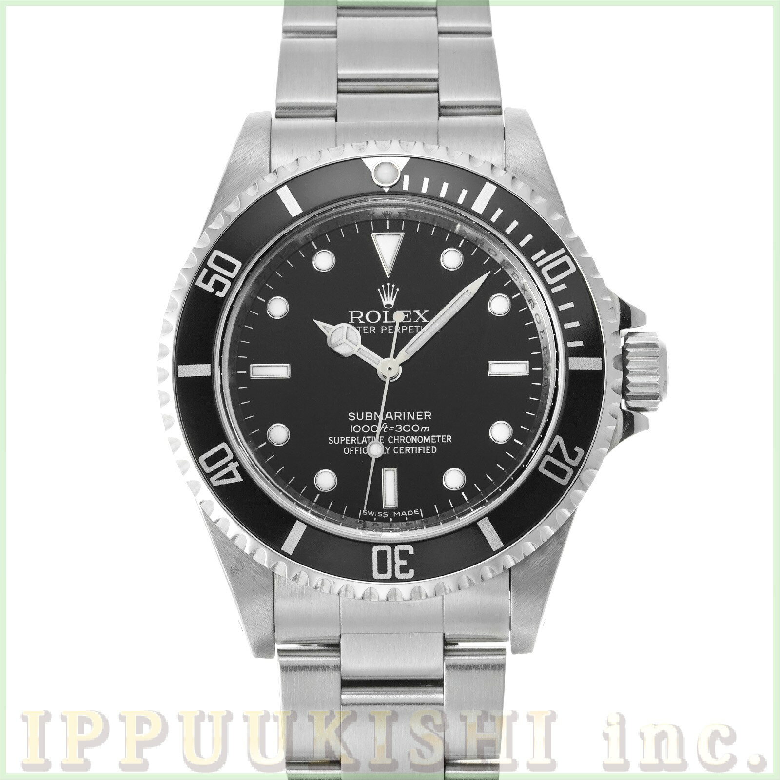 【中古】 ロレックス ROLEX サブマリーナ 14060M M番(2008年頃製造) ブラック メンズ 腕時計