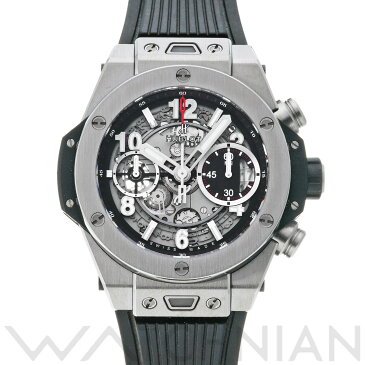 【中古】 ウブロ HUBLOT ビッグバン ウニコ チタニウム 441.NX.1170.RX マットブラックスケルトン メンズ 腕時計