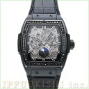 【中古】 ウブロ HUBLOT スピリット オブ ビッグバン ムーンフェイズ オールブラック ダイヤモンド 647.CI.1110.LR.1200 スケルトン メンズ 腕時計